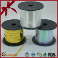 SGS Green Metalized Film Curly Ribbon of Gift Packaging for Thanksgiving